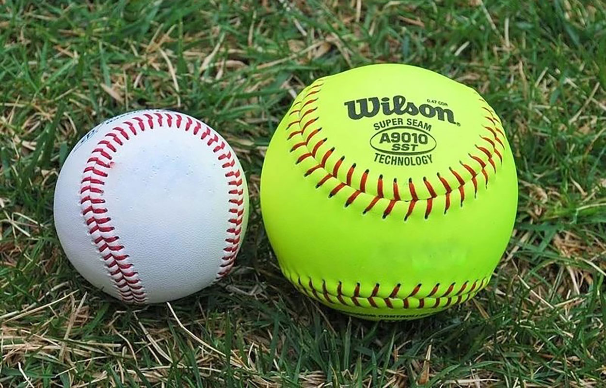 baseball and softball